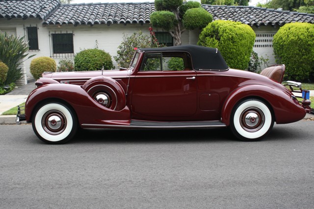 Here is the Beautiful 1939 Packard V12 Roadster