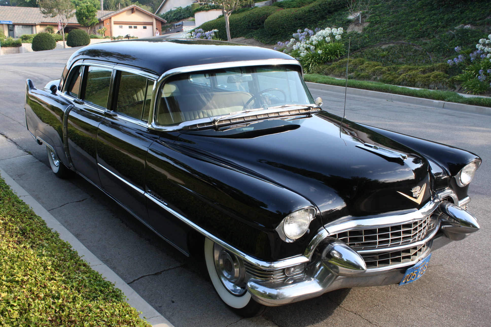 Here is the 1955 Cadillac