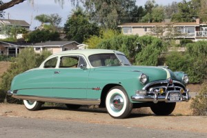 1951 Hudson Hornet Coupe Twin H Power 3 speed stick shift, completely and beautifully restored with receipts and photos. $47,500 CLICK THE PHOTO FOR MORE DETAIL