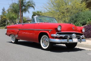 1954 Ford Sunliner convertible. Beautiful with V-8, FordOMatic, Power top. Lovely condition, fun to drive! Photos shortly. 