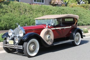 1929 Packard 640 Phaeton. Excellent condition, runs great! Loaded with accessories. 