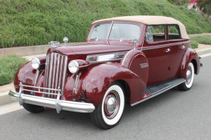 1939 Packard Super 8 Convertible Sedan. Beautifully restored, Full CCCA Classic.  Photos shortly