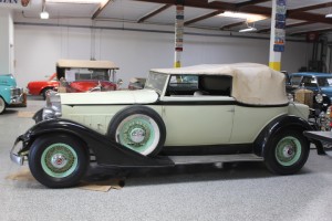 1933 Packard Victoria Convertible - Fresh from lengthy storage, runs, drives, good solid, authentic car! Photos shortly! 