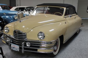 1948 Packard Super 8 Convertible Victoria. Frame-off restoration, Best of show winner, the closest thing there is to a new 1948 Packard!  Factory Overdrive, Electromatic, Radio, Heater, Power windows, top & seat, Vacuum Antenna, Fog lights & Cormorant. $75,000