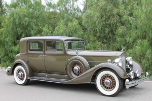 1934 Packard Twelve 1107 Club Sedan.  CCCA senior and Premiere.  SOLD BY PRIVATE TREATY.  