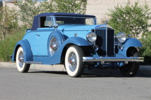 1933 Packard 1001 Coupe-Roadster. Beautifully restored, properly maintained. 320 Cubic inch straight 8.  CCCA senior and premiere.  $190,000