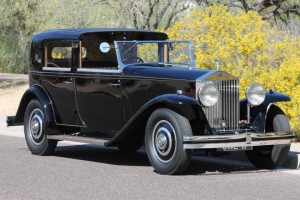 1934 Rolls-Royce Towncar by Brewster. Original body, original engine, excellent history. Extremely attractive coachwork, excellent condition! $125,000