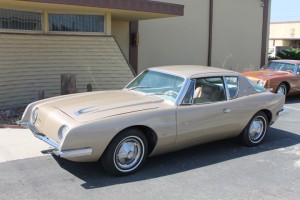1963 Studebaker Avanti R-2 Supercharged Automatic. Displayed at Arizona Concours. SOLD by private treaty. 