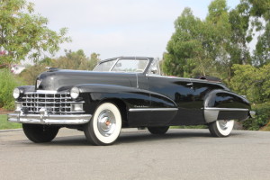 1947 Cadillac Convertible series 62.  Totally restored, authentic and beautiful! 346 Flathead V8, Hydramatic, power top, seats and windows.   $79,000