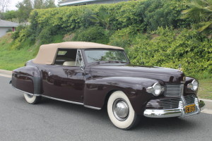 1942 Lincoln Continental Cabriolet. Single ownership since 1967. Restored mid 1990's extremely rare, only 136 of the 1942 Continental cabriolets were built.  CLICK THE PHOTO FOR MORE DETAIL. $44,000