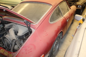 1968 Porsche 911 with Sunroof. Barn find, mostly original paint.  We got it to run last week!  Still other work to do, but coming soon! 