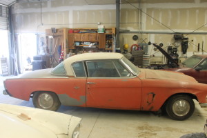 1954 Studebaker Commander Starliner hardtop coupe. only 5,000 were built.  Solid car, mostly original paint, original interior. COMING SOON. 