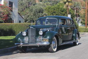 1940 Packard 180 Limousine. FACTORY AC, WORKS! Overdrive, divider window, Jump seats.  $36,500 