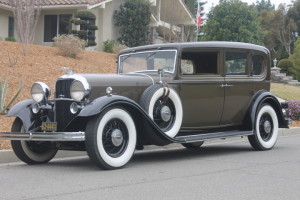 1932 Lincoln KB Sedan. V-12. Preservation car, original paint, original interior. CCCA Trophy winner and successful CARAVAN car. $87,500