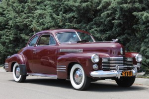 1941 Cadillac Series 62 Coupe, sold to settle estate - same careful ownership since 1965! Runs great, perfect Caravan car. $27,900 CLICK THE PHOTO FOR MORE DETAIL.