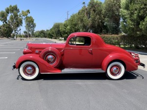 1936 Packard 120 Coupe. Runs great, sidemounts, beautiful! $37,000